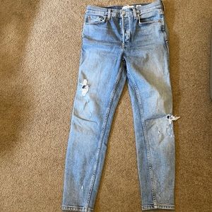 Re/done ripped jeans